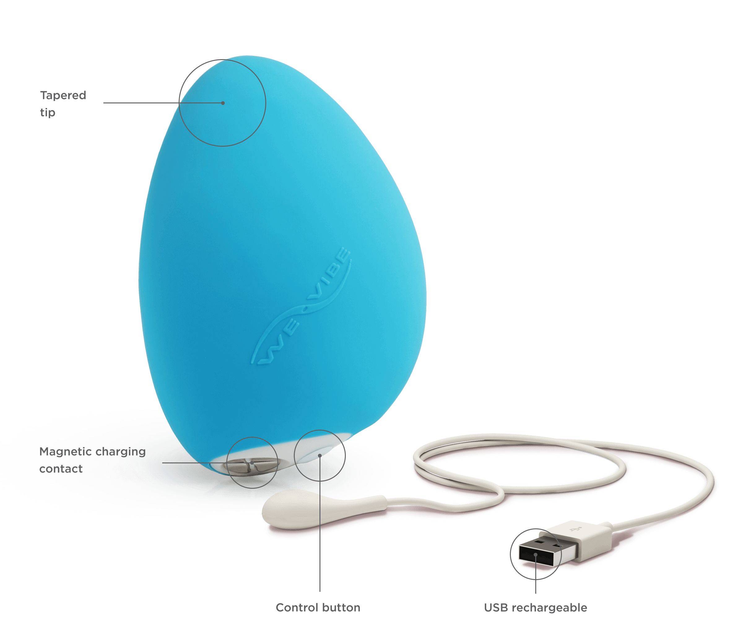 Wish by We-Vibe with charging cable